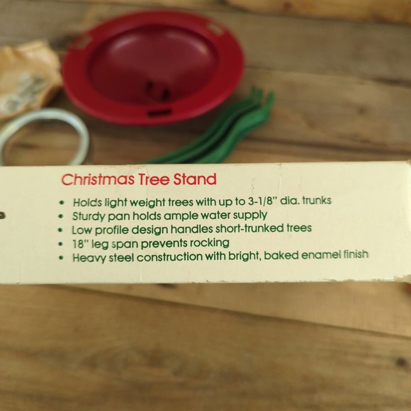 Vintage Metal Christmas Tree Stand by Handy Things No. 36 - Picture 4 of 4